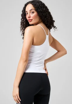 Sale Built-In-Bra Halterneck Tank - Singleter