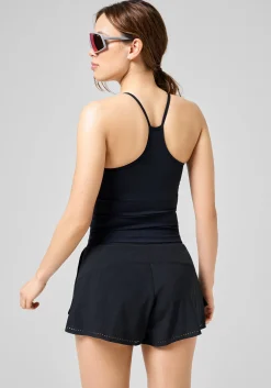 Discount Built-In-Bra Halterneck Tank - Singleter