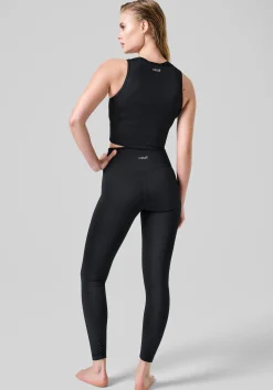 Hot Crease High Waist Tights - Tights