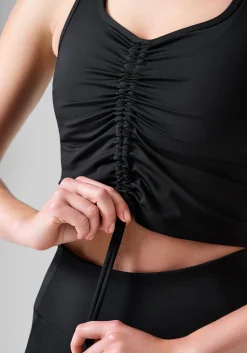 Hot Crease Sleeveless Crop Top - Crop Tops|Singleter