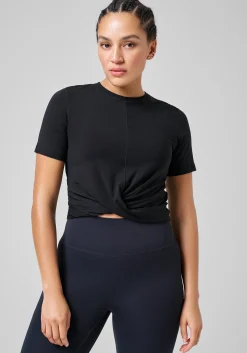 Online Delight Short Wrap Tee - T-Skjorter
