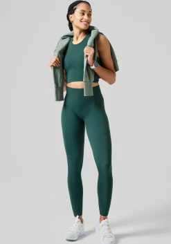 Multi Rib Seamless High Waist Tights - Tights