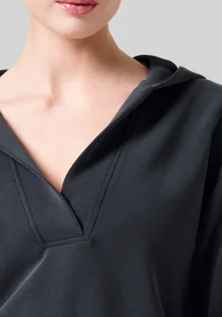 Sale Peachy V-Neck Hoodie - Gensere