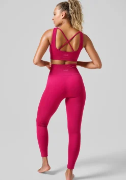 Hot Scallop High Waist Seamless Tights - Tights