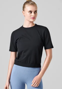 Sale Seamless Rib Sleeve Tee - Singleter