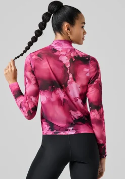 New Sheer Mock Neck Longsleeve - Gensere