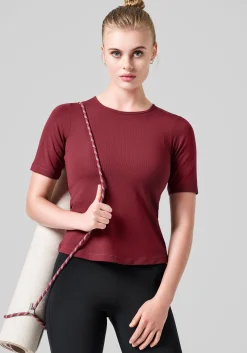 Outlet Soft Rib Tee - T-Skjorter|Singleter