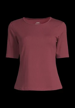 Outlet Soft Rib Tee - T-Skjorter|Singleter